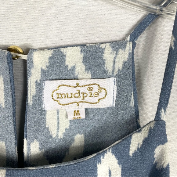 Mudpie Ikat Palmer Pocket Blouson Romper - Picture 5 of 5